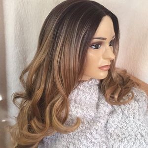 Beautiful used lace front wig